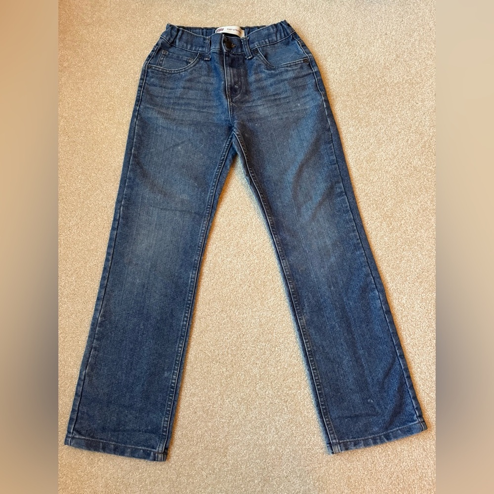 Levi's performance 514 kids straight jeans size 14 27''x29''